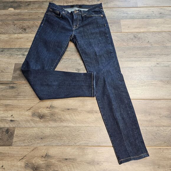 J. Brand Jeans Womens 27 Blue Skinny Leg Medium Wash Mid Rise Pockets Denim - Picture 1 of 14